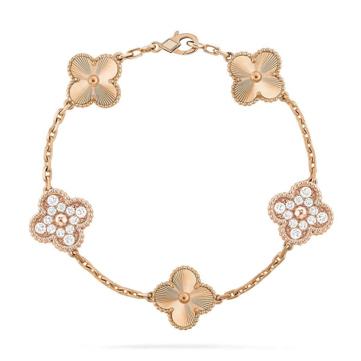 [[⭐DORISW] ]New  CLOVER 5 MOTIF LASER BRACELET COLLECTION