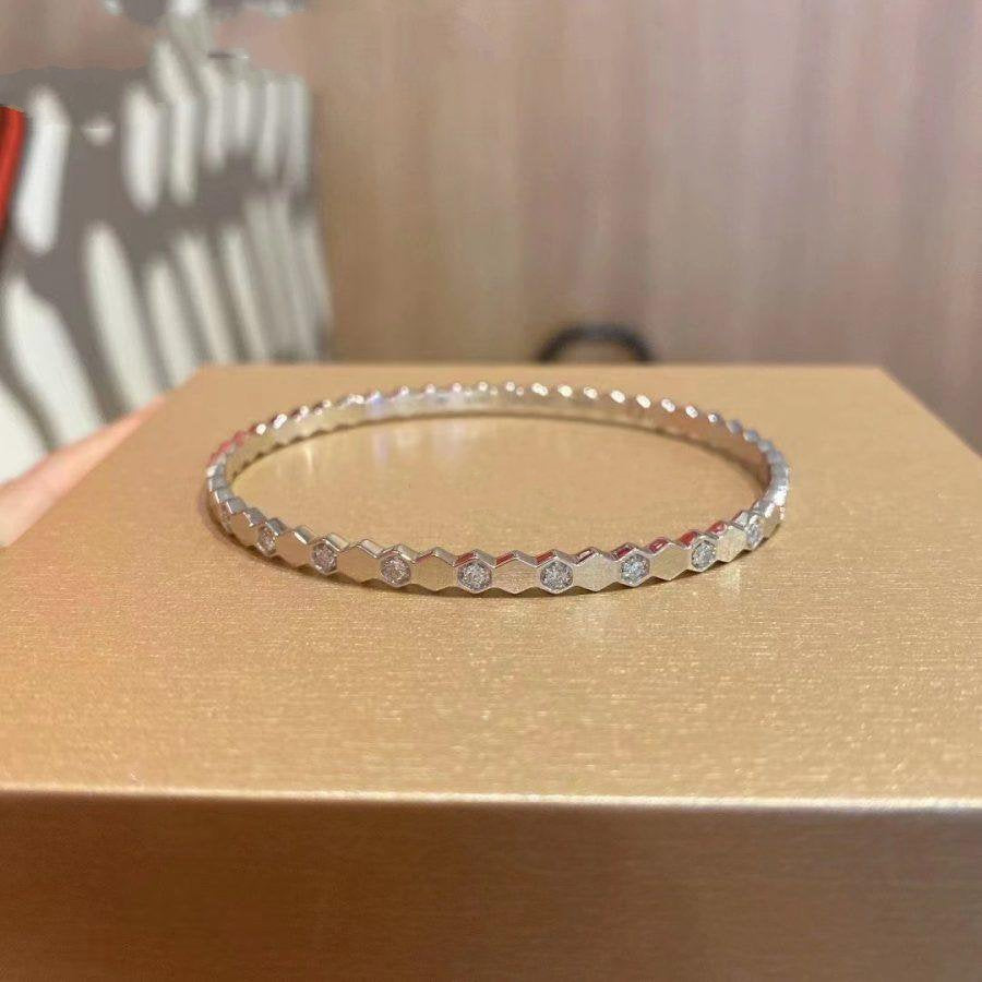 [⭐DORISW] BEE LOVE SILVER DIAMOND BRACELET