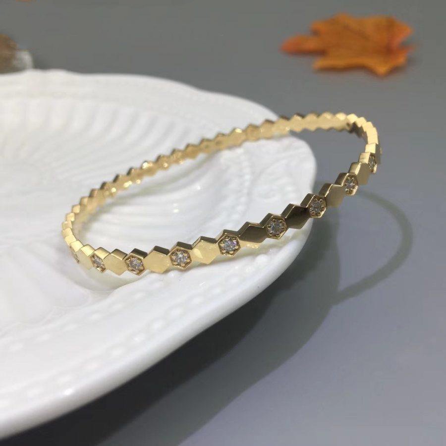 [⭐DORISW] BEE LOVE GOLD DIAMOND BRACELET