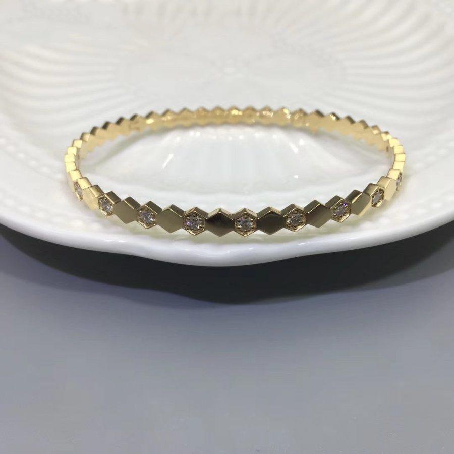 [⭐DORISW] BEE LOVE GOLD DIAMOND BRACELET