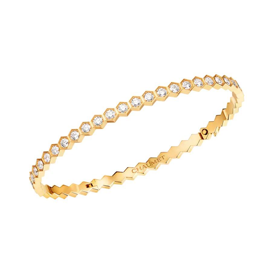 [⭐DORISW] BEE LOVE GOLD BRACELET FULL DIAMOND