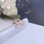 [⭐DORISW] BEE LOVE ROSÉGOLD-DIAMANT-OHRRINGE