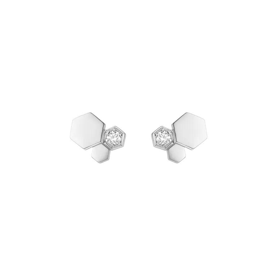 [⭐DORISW] BEE LOVE SILVER DIAMOND EARRINGS