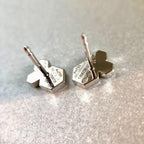 [⭐DORISW] BEE LOVE SILVER DIAMOND EARRINGS