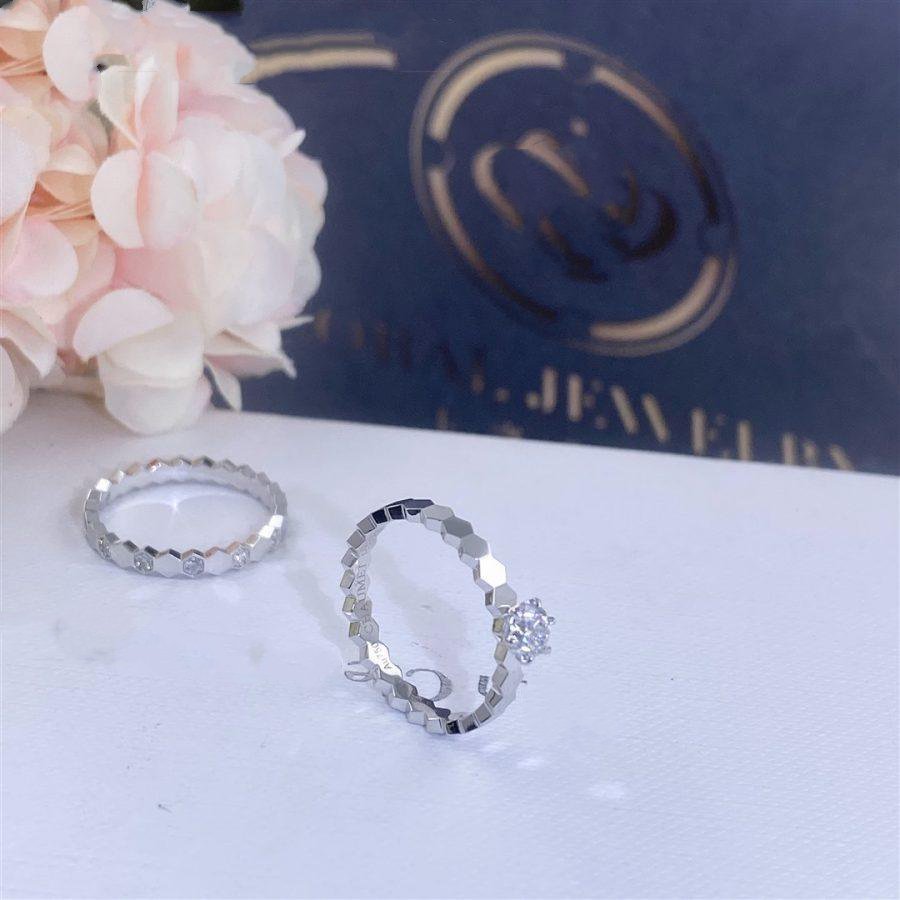[⭐DORISW] BEE LOVE RING SILVER 1 DIAMOND