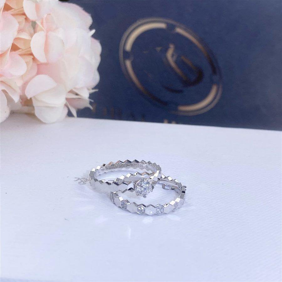 [⭐DORISW] BEE LOVE RING SILVER 1 DIAMOND