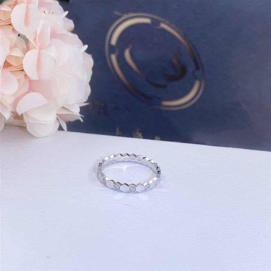 [⭐DORISW] BEE LOVE RING SILVER DIAMOND