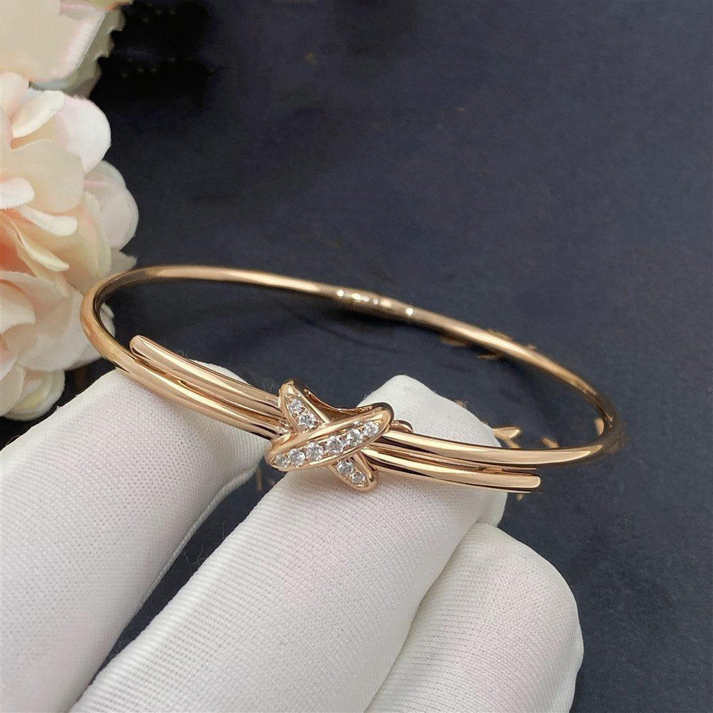 [⭐DORISW] ARMBAND-SET ROSÉGOLD DIAMANTEN