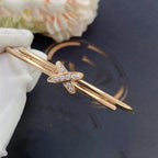 [⭐DORISW] ARMBAND-SET ROSÉGOLD DIAMANTEN