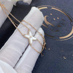 [⭐DORISW] JEUX BRACELET WHITE MOP PINK GOLD 1 DIAMOND