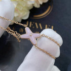 [⭐DORISW] JEUX BRACELET PINK MOP PINK GOLD 1 DIAMOND