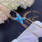 [⭐DORISW] JEUX BRACELET TURQUOISE PINK GOLD 1 DIAMOND