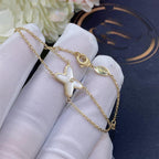[⭐DORISW] JEUX ARMBAND WEISSES PERLMUTT GOLD 1 DIAMANT