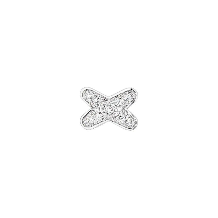 [⭐DORISW] JEUX DE SILVER DIAMOND EARRINGS
