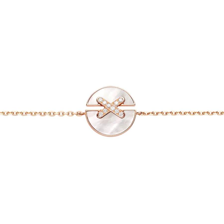[⭐DORISW] ARMBAND JEUX MOP ROSÉGOLD MIT DIAMANTEN