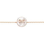 [⭐DORISW] ARMBAND JEUX MOP ROSÉGOLD MIT DIAMANTEN