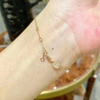 [⭐DORISW] ARMBAND JEUX MOP ROSÉGOLD MIT DIAMANTEN
