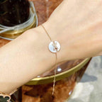 [⭐DORISW] ARMBAND JEUX MOP ROSÉGOLD MIT DIAMANTEN