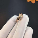 [⭐DORISW] JEUX DE PINK GOLD DIAMOND RING