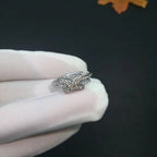 [⭐DORISW] JEUX DE SILVER DIAMOND RING