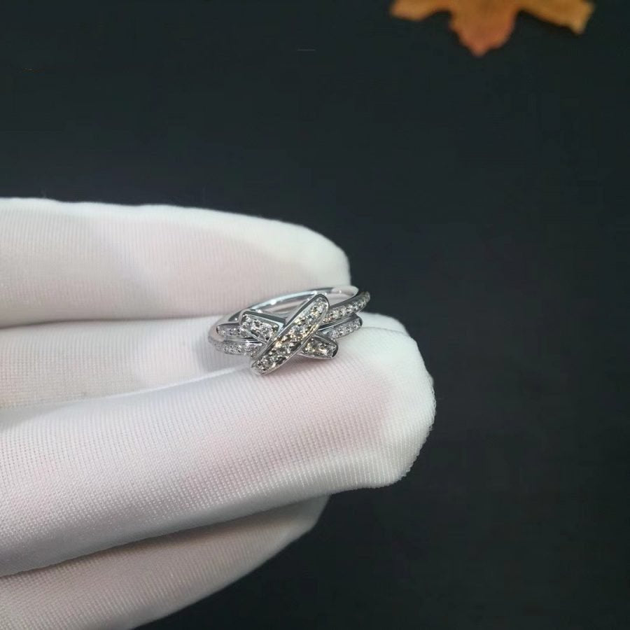 [⭐DORISW] JEUX DE SILVER DIAMOND RING