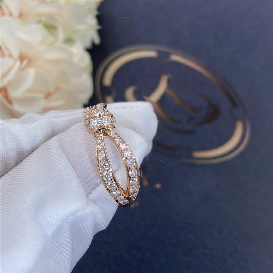 [⭐DORISW] LIENS PINK GOLD DIAMOND RING