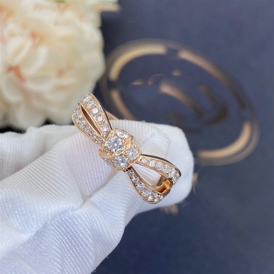 [⭐DORISW] LIENS PINK GOLD DIAMOND RING