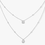[[⭐DORISW] ] Diamond Necklace My Twin 2 Rows
