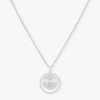 [[⭐DORISW] ]  MOVE MM SILVER DIAMOND NECKLACE