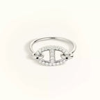 [⭐DORISW] RONDE SMALL SILVER DIAMOND RING