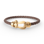 [⭐DORISW] FORCE LARGE HORSESHOE NO DIAMOND BRACELET GOLD