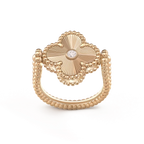 [⭐DORISW] CLOVER RIVERSIBLE ROSE GOLD RING
