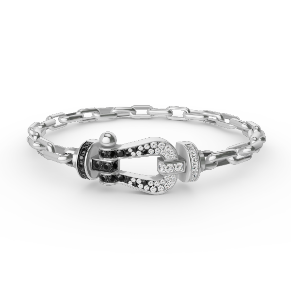 [⭐DORISW] GROSSER HUFEISEN-VERSCHLUSS METALLARMBAND
