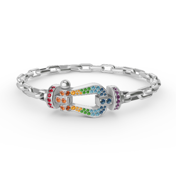 [⭐DORISW] GROSSER HUFEISEN-VERSCHLUSS METALLARMBAND