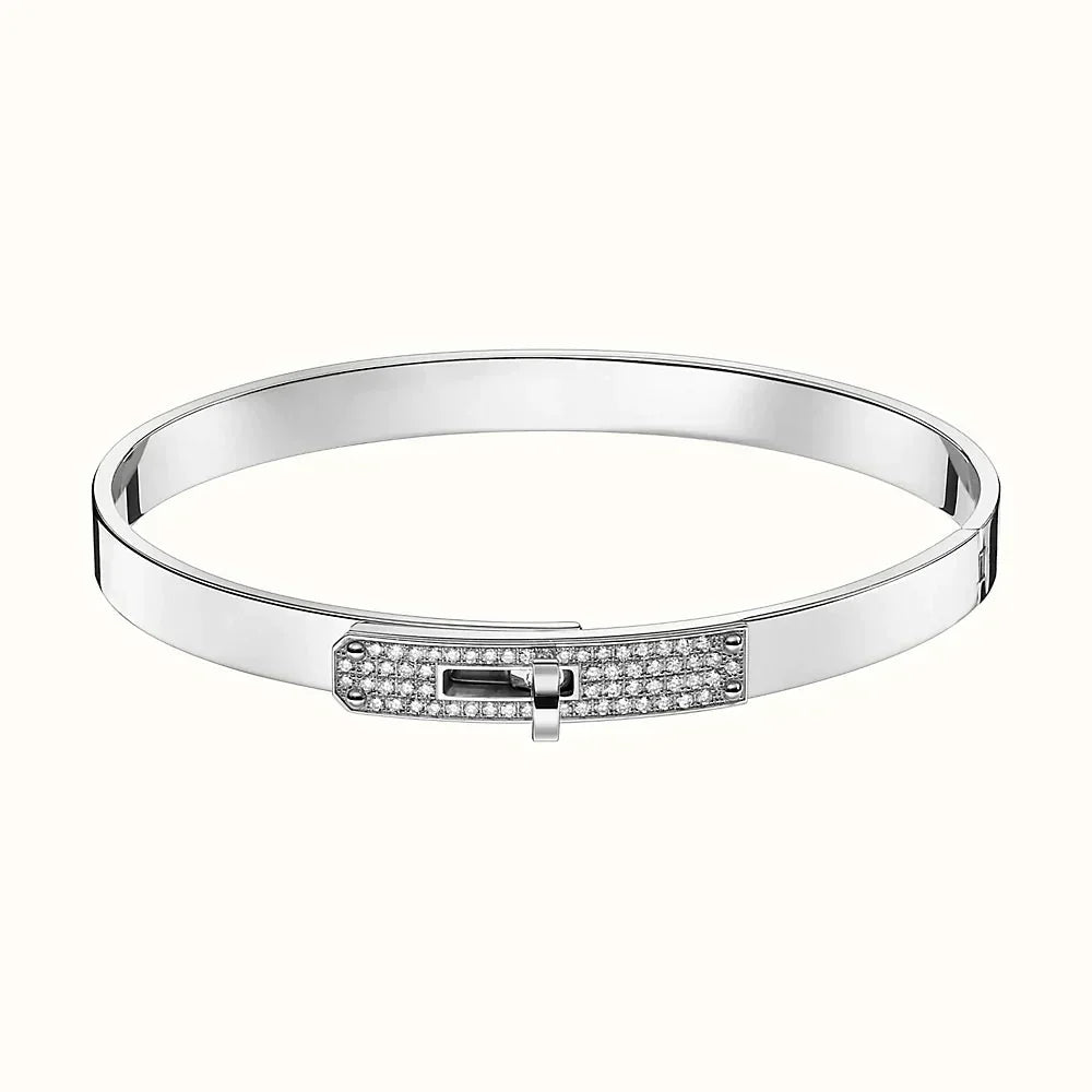 [⭐DORISW] KELLY SILBER DIAMANTARMBAND