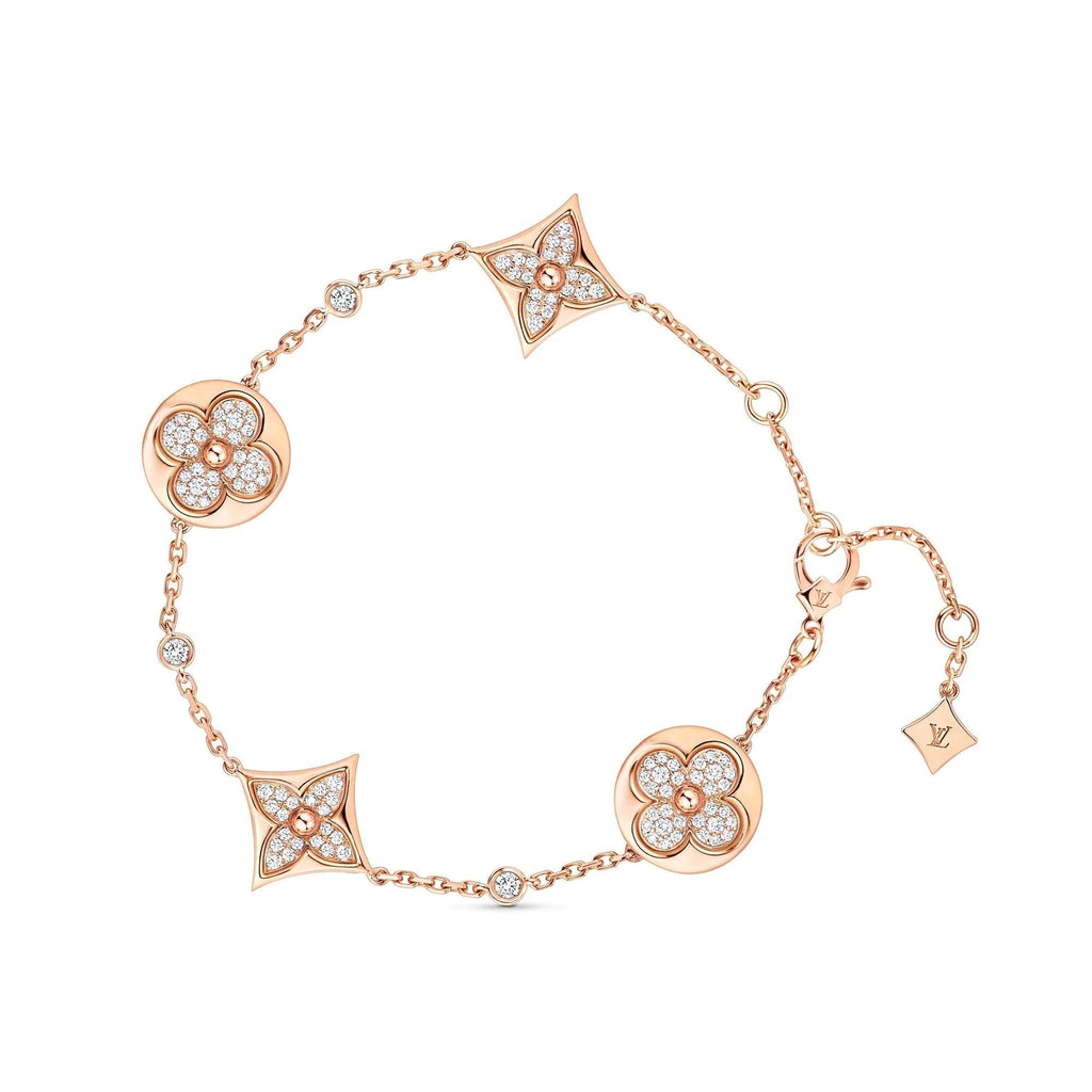 [⭐DORISW] ARMBAND MIT STERN- UND SONNENMOTIV, GOLD UND DIAMANTEN