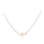 [⭐DORISW] BLOSSOM PENDANT PINK GOLD AND DIAMOND