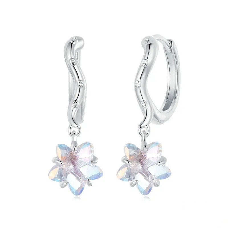 Zierlicher vergoldeter Ohrring, hypoallergener Oktopus-Seestern-Ohrring, Geschenk