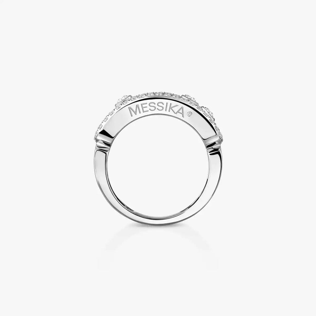 [[⭐DORISW] ]  Move Gold Diamond Pave_ Ring
