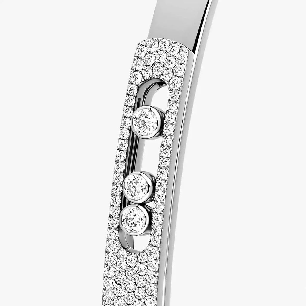 [⭐DORISW]Move Noa Armreif aus Roségold mit Pavé-Diamanten