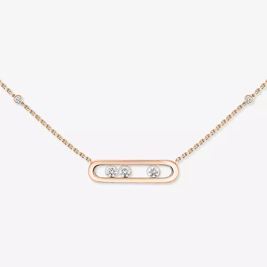 [[⭐DORISW] ]  Baby Move Gold Diamond Necklace