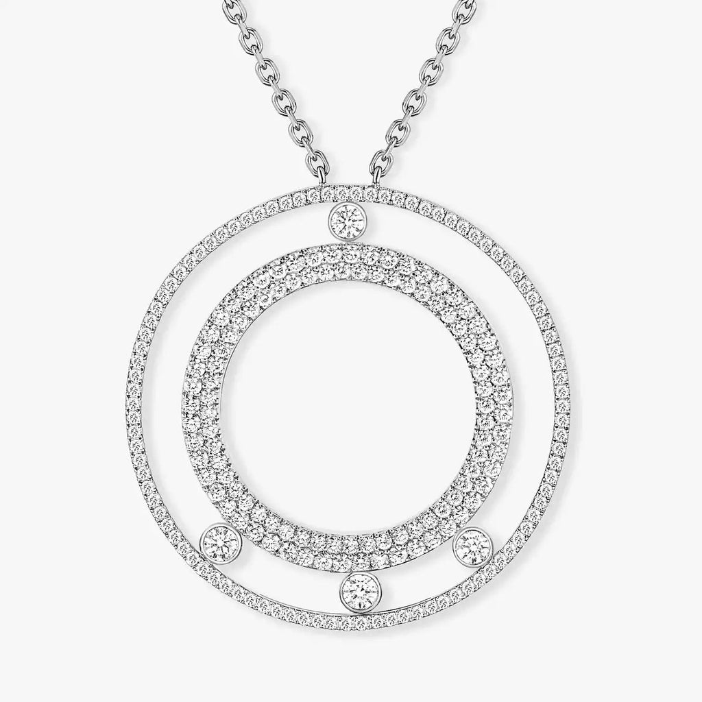 [[⭐DORISW] ] Move Romane Long Pave_-Set Diamond Necklace