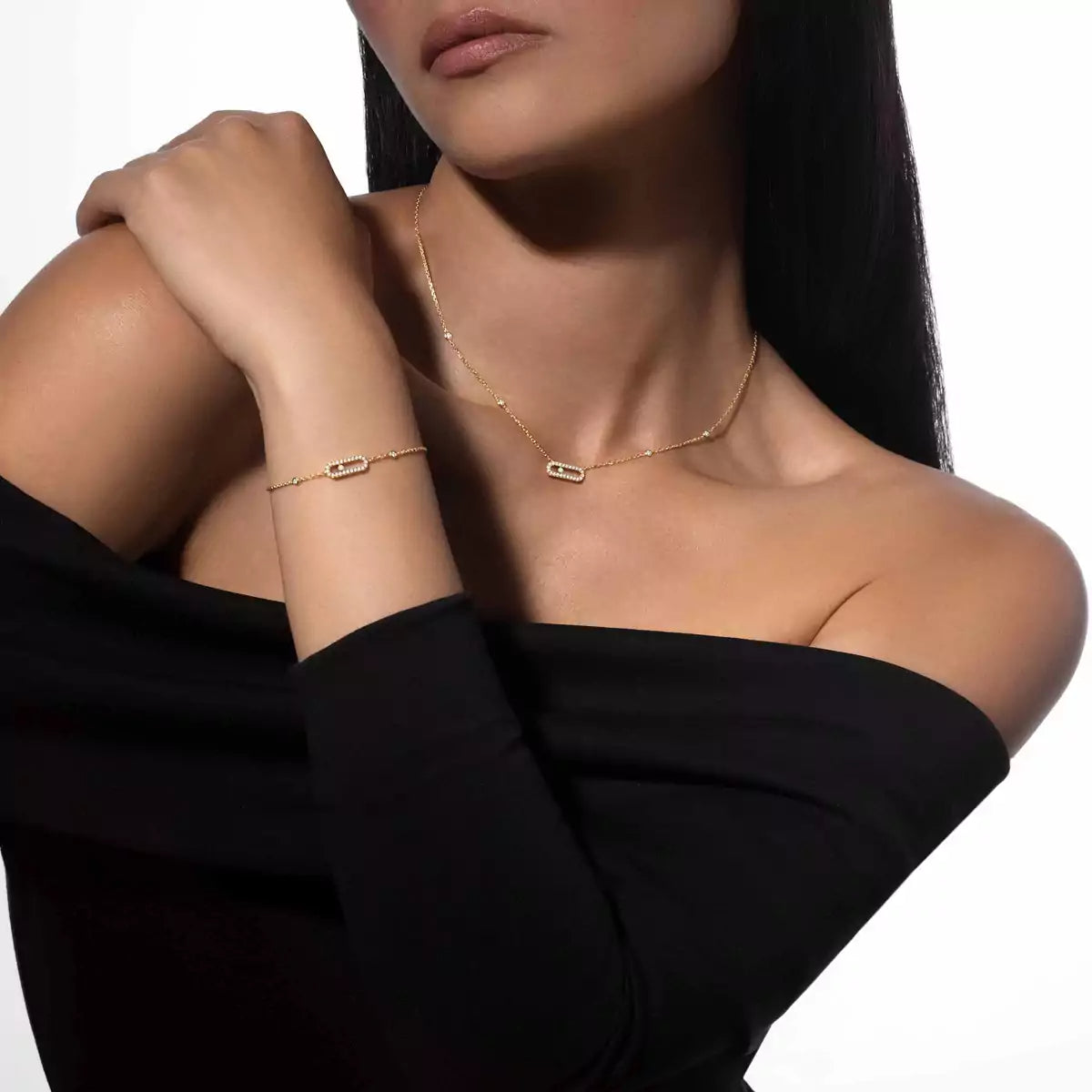 [⭐DORISW]Move Uno Diamond Bracelet