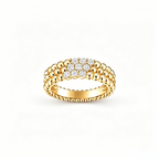 [[⭐DORISW] ]  THREE-ROW DIAMOND RING