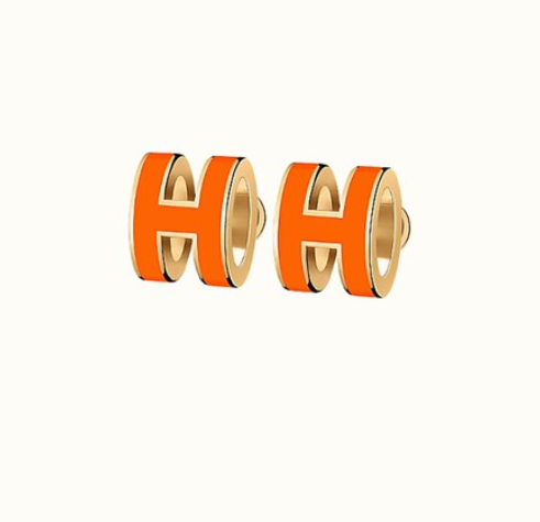 [⭐DORISW] MINI POP H OHRRINGE ORANGE