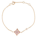 [⭐DORISW] STAR 1 DIAMOND PINK GOLD BRACELET