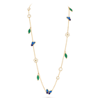 [[⭐DORISW] ] 26 NEW CLOVER 15 MOTIFS LUCKY NECKLACE