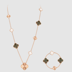 [[⭐DORISW] ] 25 NEUE CLOVER 15 MOTIVE GRAUES PERLMUTT