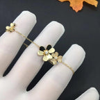 [⭐DORISW] FRIVOLE GOLD-ARMBAND MIT 5 BLÜTEN