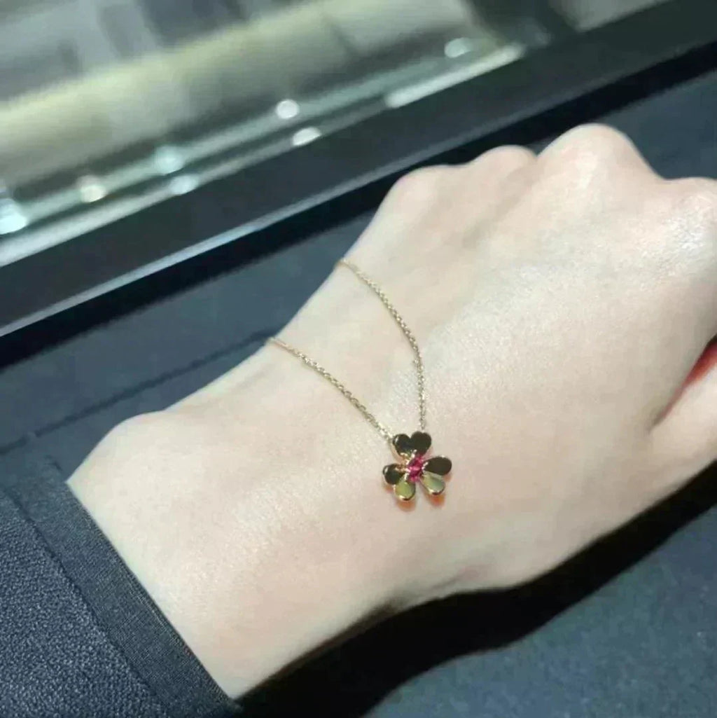 [⭐DORISW] FRIVOLLE GOLDENE BLUMENKETTE